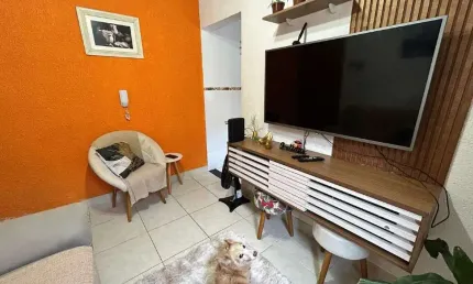 Apartamento à venda, 2 quartos, 1 vaga, vila cascatinha - são vicente/sp