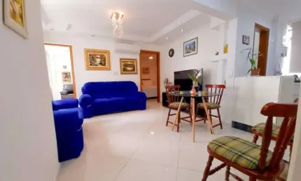 Apartamento à venda, 2 quartos, 1 suíte, 1 vaga, josé menino - santos/sp