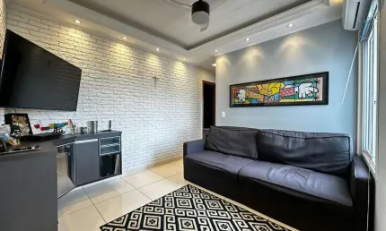 Apartamento à venda, 2 quartos, 1 vaga, Centro - São Vicente/SP