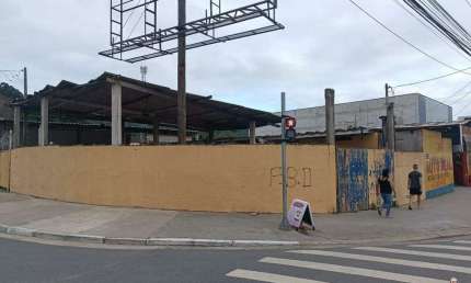 Lote ou Terreno para aluguel, Caneleira - Santos/SP