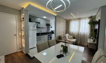 Apartamento à venda, 2 quartos, 1 vaga, Areia Branca - Santos/SP