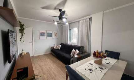 Apartamento à venda, 2 quartos, 1 suíte, 1 vaga, Vila Cascatinha - São Vicente/SP