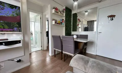 Apartamento à venda, 2 quartos, 1 vaga, Areia Branca - Santos/SP