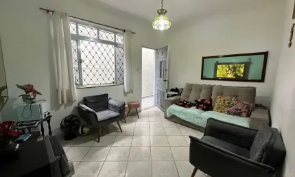 Apartamento à venda, 2 quartos, 1 vaga, macuco - santos/sp