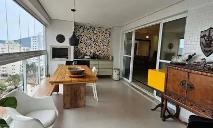 Apartamento à venda, 3 quartos, 1 suíte, PONTA DA PRAIA - Santos/SP