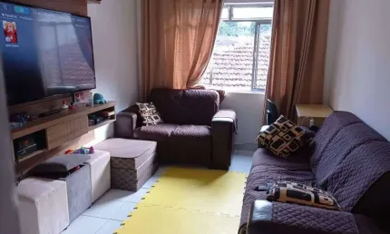 Apartamento à venda, 1 quarto, 1 vaga, josé menino - santos/sp
