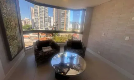 Apartamento à venda, 4 quartos, 4 suítes, 3 vagas, PONTA DA PRAIA - Santos/SP