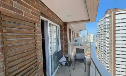 Apartamento à venda, 1 quarto, 1 vaga, Campo Grande - Santos/SP