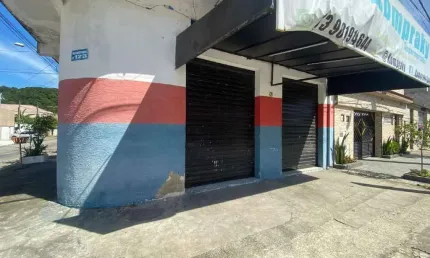 Ponto comercial para alugar na Rua Joaquim Campos, Japuí, São Vicente