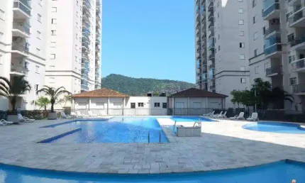 Apartamento para aluguel, 2 quartos, 1 vaga, Areia Branca - Santos/SP