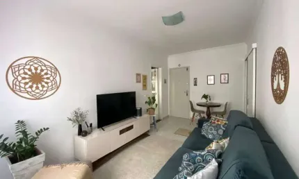 Apartamento à venda, 1 quarto, 1 vaga, APARECIDA - Santos/SP