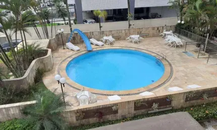 Apartamento à venda, 3 quartos, 1 suíte, 2 vagas, aparecida - santos/sp