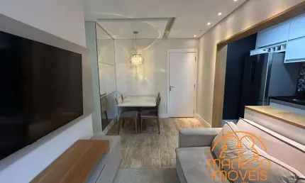 Apartamento à venda, 2 quartos, 1 vaga, castelo - santos/sp