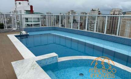Apartamento com 2 quartos para alugar na Rua Machado de Assis, Boqueirão, Santos