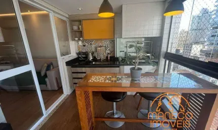 Apartamento à venda, 2 quartos, 2 suítes, 1 vaga, gonzaga - santos/sp