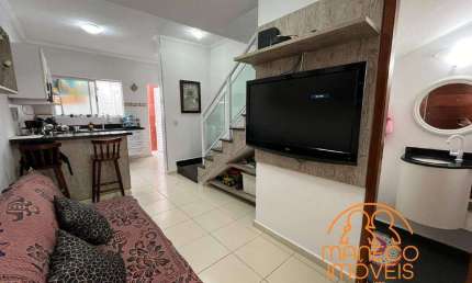 Casa à venda, 2 quartos, 1 vaga, PARQUE SÃO VICENTE - São Vicente/SP