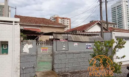 Terreno à venda na Rua Comendador Alfaia Rodrigues, Estuário, Santos