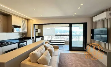 Apartamento à venda, 2 quartos, 1 suíte, 1 vaga, josé menino - santos/sp