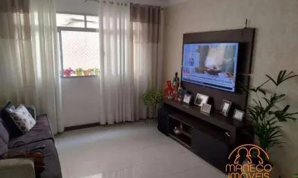 Apartamento à venda, 3 quartos, 1 suíte, 1 vaga, gonzaga - santos/sp