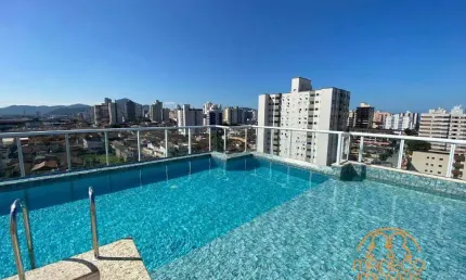 Apartamento com 2 quartos para alugar na Rua Nicarágua, Guilhermina, Praia Grande