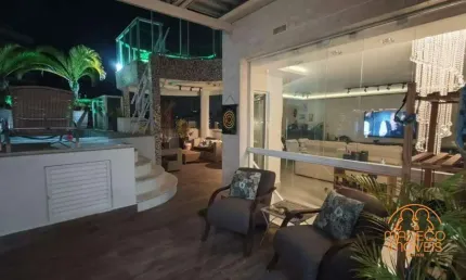 Cobertura à venda, 2 quartos, 2 suítes, 2 vagas, PONTA DA PRAIA - Santos/SP