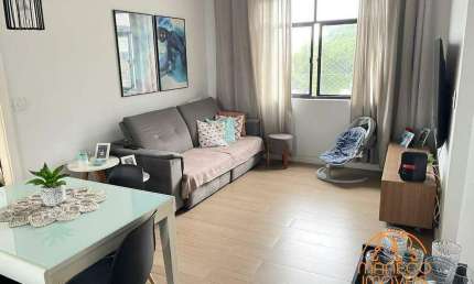 Apartamento à venda, 2 quartos, 1 suíte, 1 vaga, APARECIDA - Santos/SP