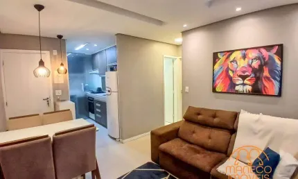 Apartamento à venda, 2 quartos, 1 vaga, Castelo - Santos/SP