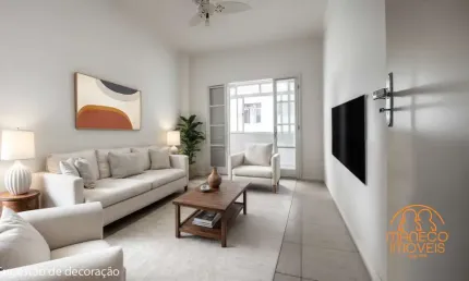 Apartamento à venda, 1 quarto, 1 vaga, ponta da praia - santos/sp