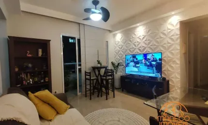 Apartamento à venda, 2 quartos, 1 suíte, 1 vaga, josé menino - santos/sp