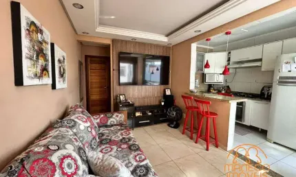 Apartamento à venda, 1 quarto, 1 suíte, 1 vaga, centro - são vicente/sp