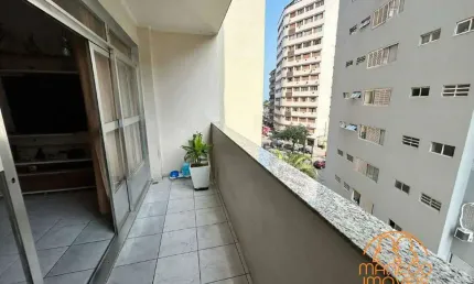 Apartamento à venda, 2 quartos, 1 vaga, centro - são vicente/sp