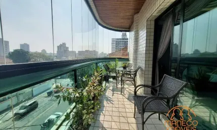 Apartamento à venda, 3 quartos, 1 suíte, 2 vagas, embaré - santos/sp