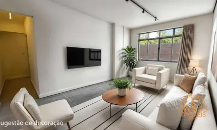 Apartamento à venda, 2 quartos, 1 vaga, encruzilhada - santos/sp