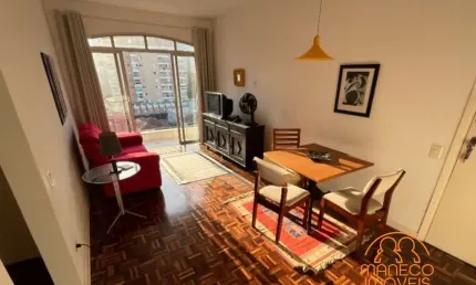 Apartamento à venda, 1 quarto, 1 vaga, boqueirão - santos/sp