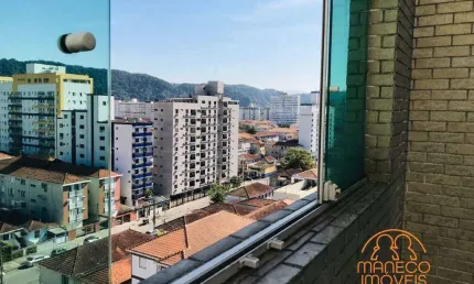 Cobertura à venda, 2 quartos, 1 suíte, 1 vaga, Campo Grande - Santos/SP