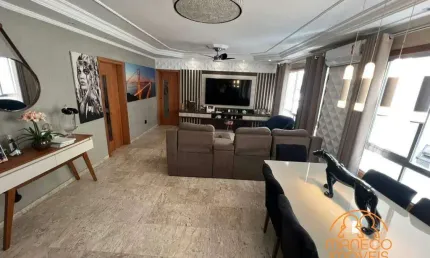 Apartamento à venda, 3 quartos, 1 suíte, 2 vagas, Gonzaga - Santos/SP
