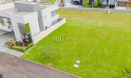 Terreno em condomínio fechado à venda na Rua Augusto Zibarth, 1245, Uberaba, Curitiba, 253 m2 por R$ 1.480.000