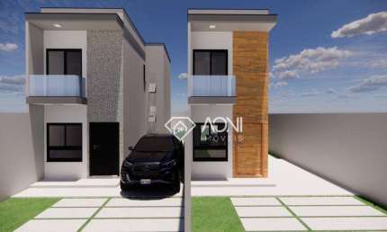 Linda casa de alto padrão em construção na Morada do Sol à venda.