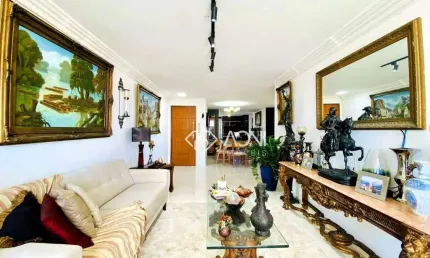 Apartamento amplo com 3 dormitórios à venda, 140 m² por R$ 480.000 - Jockey de Itaparica - Vila Velha/ES