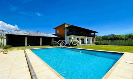 Linda Casa Duplex, sol da manhã, pisciana grande e gramadinho sensacional à venda, 355 m² por R$ 1.950.000 - Morada do Sol - Vila Velha/ES