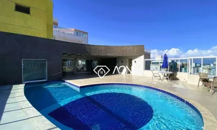 Apartamento com 3 dormitórios para alugar, 105 m² por R$ 4.525,85/mês - Praia da Costa - Vila Velha/ES