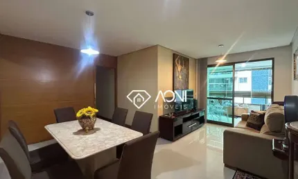 Apartamento com 4 dormitórios transformado em 3 à venda, 110 m² por R$ 2.100.000 - Mata da Praia - Vitória/ES
