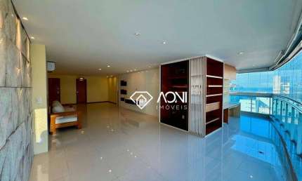 Apartamento com 4 dormitórios para alugar, 165 m² por R$ 8.673,61/mês - Praia da Costa - Vila Velha/ES