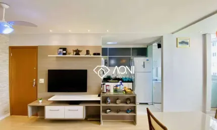 Apartamento com 2 dormitórios à venda, 58 m² por R$ 650.000,00 - Praia de Itaparica - Vila Velha/ES