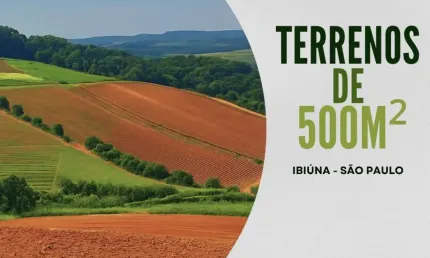 Ds(Residencial Moratta II – Ibiúna/SP Seu novo terreno em meio à natureza com infraestrutura completa.