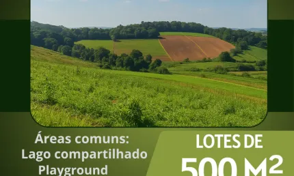 500M² COM TOPOGRAFIA EXCELENTE  SOMENTE EM IBIÚNA-SP