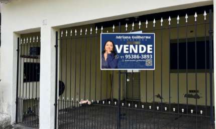 Vendo Casa Térrea no Centro de Suzano ao lado da Estação CPTM