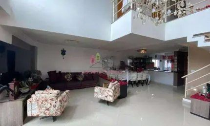 Cobertura para venda em santo andré, jardim, 4 dormitórios, 4 suítes, 6 banheiros, 3 vagas