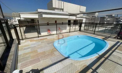 Luxuosa Cobertura de 4 Quartos em Icaraí, Niterói-RJ: 4 Suítes, Sala Ampla, 5 Banheiros, 3 Vagas, 344,60m².