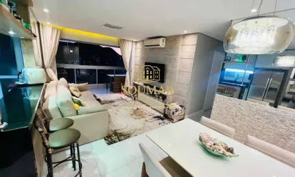 Apartamento 2 dormitórios 1 suíte poucos metros da praia- Guarujá - SP